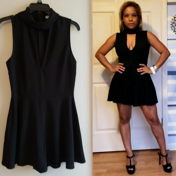 Karlie Black Romper - Picture 2 of 4